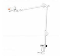 Bewinner Braccio per Microfono Girevole a 360° con Morsetto da Tavolo, Supporto per Microfono per Carichi Pesanti Supporta 1,5 Kg, Adattatore da 3/8 a 5/8 per Trasmissione Dal, Canto,