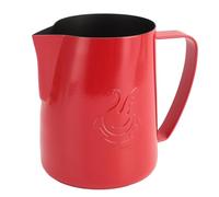 Bewinner Brocca per Schiuma di Latte da 480 Ml, Brocca per Latte Art in Acciaio Inossidabile 304 con Motivo a Cigno, Tazza per Crema di caffè Nera Opaca per Cuocere a Vapore e Versare (#1)