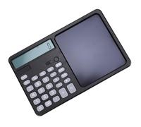 Bewinner Calcolatrice Parlante Multifunzione, Calcolatrice con Ampio Display a 12 Cifre, Tasti Altamente Reattivi, Multifunzione con Blocco Note da 7 Pollici per Ufficio, Affari, Casa, (BLACK)