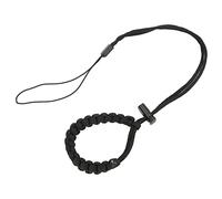 Bewinner Canno Polso per Immersioni Intrecciata per il 11/11/9/8/7, Azione, una X2, Guinzaglio di Sicurezza Regolabile per Snorkeling Sport Acquatico (BLACK)