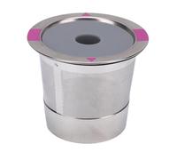 Bewinner Capsula caffè Riutilizzabile in Acciaio Inossidabile, Cialda caffè Ricaricabile con Kit Spazzola Cucchiaio, Filtro a Foro Singolo per K-Mini K- -Elite -Latte -Cafe -Select -Compact (Singolo