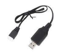 Bewinner Caricabatterie RC Car 7.4V 1000mA con Cavo USB per 1/16 | Caricatore USB per auto RC 1/16, caricabatteria Lipo da 7,4 V con protezione da sovraccarico