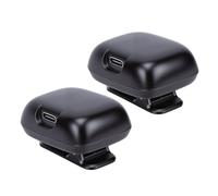 Bewinner Caricatore per Occhiali Indossabili Ricarica Rapida Leggera per Meta Indicatore LED per Materiale da Viaggio ABS (Doppie batterie)