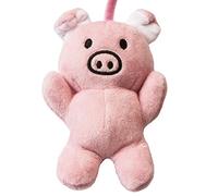 Bewinner Carrozzina per Bambini, Culla, attività, Giocattoli di Peluche a Spirale, Divertente sensibilità alla Percezione del Colore, Decorazione Dell'orso Elefante (Pink)