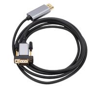 Bewinner Cavo Adattatore da DisplayPort a VGA, Connettori Placcati Oro da 2 M, Risoluzione 60 Hz, con Chip IC Avanzato per Monitor HD, Proiettore, PC, Laptop