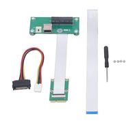 Bewinner Cavo Adattatore Mini PCIE a PCI E 4X, Adattatore PCIE Express Prolunga USB 4X con Cavi FPC Ad Alta velocità E Cuscinetti Magnetici per Windows2000, Win7, Win8 E Win10