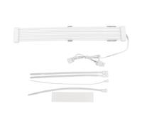 Bewinner Cavo di Alimentazione PC ARGB, 44 Perline LED, Cavo PSU RGB Sincronizzato per Scheda Madre a 24 Pin, Scheda Grafica a 8 Pin, Connettore 5 V a 3, Materiale Siliconico