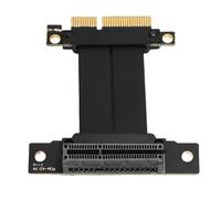 Bewinner Cavo di Estensione PCIE 4.0, Prevenire Interferenze Elettromagnetiche, Cavo di Estensione della Scheda Raphics GPU GPU PCIE 4.0 Riser 8GB/S 90 Gradi per M.2 WiFi USB Scheda (10)