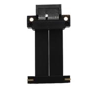 Bewinner Cavo di Estensione PCIE 4.0 X1, Cavo a Pieno Ritmo di Gen 4 per M.2, WiFi, USB, Scheda, da 90 ° a 180 °, Design Piatto Flessibile, Temperature Inferiori (10 cm)