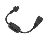 Bewinner Cavo di Prolunga di Alimentazione IEC320 da C14 a con Interruttore On/off, Cavo di Alimentazione di Sicurezza Impermeabile da 0,/1 Piede, Adattatore da C14 Maschio a Femmina per Laptop,