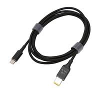 Bewinner Cavo di Ricarica per Laptop da USB C a Punta Sottile, Cavo di Prolunga Convertitore da Tipo C a Quadrato, Cavo di Ricarica Rapida USB Tipo C PD da 135 W per Legion Y7000P