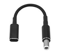 Bewinner Cavo di Ricarica Rapida PD da 100 W con Chip Intelligente, Adattatore da USB C a Punta Sottile Guscio in Lega di Alluminio per Laptop 7,4x0,6 Porte - Portatile e Durevole