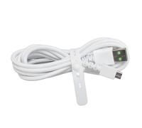 Bewinner Cavo di Ricarica USB per Mouse Naga Pro e V2 Pro, Cavo Micro USB da 5,9 Piedi, Caricatore Sostitutivo in Metallo Intrecciato in Nylon Antiusura per Mouse da Gioco (WHITE)