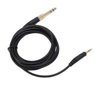 Bewinner Cavo per Cuffie per Cuffie EAH-DJ1200, Cavo Sostitutivo Stereo da 3,5 Mm a 6,5 Mm, Lungo 2 M con Meccanismo di Bloccaggio, Connettori Placcati Oro, qualità del Suono Nitida