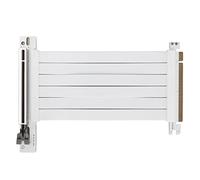 Bewinner Cavo Prolunga PCIe 3.0 X16 Scheda Riser Ad Alta velocità da 15 Cm 128 Gbps per Scheda Grafica, Adattatore di Rete, Prestazioni Stabili, (WHITE)