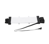 Bewinner Cavo PSU ARGB con Effetto Luce Meteora - 120 Perle 16,8 Milioni di Colori 3D SYNC, Striscia LED Flessibile in Silicone per GPU e Scheda (Controller SK3 Nero)