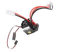 Bewinner Centralina ESC 320A Bidirezionale con Dissipatore per Auto e | ESC con spazzola ad alta tensione, protezione da bassa tensione, protezione da sovratensione, per modello di nave veicolo