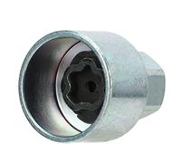 Bewinner Chiave di Bloccaggio Ruota e Strumento per Rimuovere la Presa del Dado dell'aletta Antifurto per Serie 1 3 5 6 7 X1 X2 X3 X4 X5 X6 Z4 - Chiave del Dado dell'aletta di Ricambio (043)