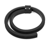 Bewinner Cintura con Anello Ingranaggio Follow Focus Regolabile per Videocamera DSLR, Anello Ingranaggio Obiettivo 46-92mm, Estrattore Messa a Fuoco in Plastica in Gomma, Accessorio Leggero per
