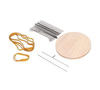 Bewinner Comodo Telaio per Rammendo con 28 Perni, Strumento per Rammendo Manuale per Riparazione di Vestiti e Calzini, Mini Kit Telaio per Tessitura per Lavori a Maglia Fai da Te, Piccola Macchina