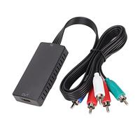 Bewinner Componente a HDMI Cavo Convertitore, 1080P YPbPr a HDMI Adattatore Video per, per, Set Top Box, Dvd, Player, Compatibile con HDCP, HDMI1.3