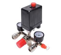 Bewinner Compressore D'aria Verticale Interruttore 175 PSI Design | Regolatore per carichi pesanti, struttura in acciaio inossidabile, ideale per vari dispositivi pneumatici, configurazione