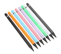 Bewinner Confezione da 8 Matite in Plastica Al Carbonio, Penne Stilo Senza necessità di Affilatura per Calligrafia, Pittura e Schizzi, 8 Colori per Studenti, Disegno e Scrittura su Carta