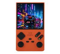 Bewinner Console di Gioco Portatile da 4 Pollici con Scheda di Memoria da 256 GB e Batteria da 4000 MAh per Giochi retrò Portatili Tascabili in Movimento (ORANGE)