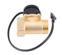 Bewinner Controllo Automatico Interruttore Pompa Flusso Acqua Filettatura G1, Interruttore Sensore Flusso HT-800 per Avvio a Bassa Pressione dell'Acqua, Resistente Alle Alte Temperature Fino a 70
