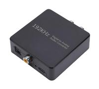Bewinner Convertitore Audio Digitale-analogico, Coassiale SPDIF Ottico su AV L/R Stereo da 3,5 Mm per Altoparlante TV, Amplificatore di Potenza, Soundbar DVD, Plug and Play