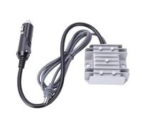 Bewinner Convertitore DC Step Up da 12 V/24 V A 30 V 3,5 A, Adattatore Boost per Alimentatore per Auto per Mini Parabola, Convertitore di Tensione da 105 W con Accendisigari, Lega di Alluminio