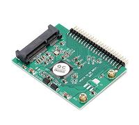 Bewinner Convertitore MSATA SSD a 44 Pin IDE Adattatore per Disco Rigido da 1,8 Pollici 3,3 V per Laptop ThinkPad X40 X41, Convertitore da Mini PCIe a IDE SSD PCB Verde