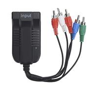 Bewinner Convertitore YPBPR Compatibile, Adattatore Convertitore Video con Stereo R/L, 1080P 720P, Plug and Play per TV Box, VHS, Videoregistratore, Registratore DVD - Supporta HDTV, 1.3