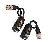 Bewinner Coppia di Ricetrasmettitori Video Balun HD 4K 8 MP, Design Passivo con Resistenza Ai Fulmini, Supporta Telecamere AHD CVI TVI CVBS e Trasmissione del Segnale in Tempo Reale