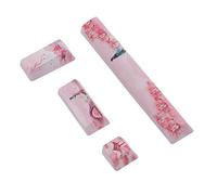 Bewinner Copritasti PBT, 4 Pezzi Spazio/ESC/Invio/Tastierino Numerico Inserisci Tasti Personalizzati, Aspetto Opaco Resistente All'abrasione, Copritasti PTB Fai-da-Te Personalizzati per