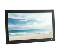 Bewinner Cornice Digitale da 14" | FHD 1366x768, WiFi 2.4G/5G, Memoria da 32 GB, Supporto Scheda USB/SD, Telecomando e Montabile a Parete (Spina europea)