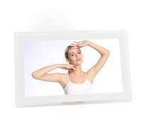 Bewinner Cornice Digitale da 15,6'' con Touch Screen LCD, Cornice Digitale WiFi da 32 GB, Montaggio su Tavolo e Parete, Condivisione di Immagini Video Tramite App (Spina europea)