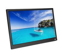Bewinner Cornice Digitale da 15,6'' con Touchscreen 1920x1080, Cornice Digitale WiFi, Lettore Musicale Video Montabile a Parete, Condivisione di Immagini/video Tramite App (Spina europea)