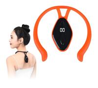 Bewinner Correttore Posturale per Barella per Collo - Dispositivo di Trazione per Collo Gobbo in Silicone con Rilevamento Automatico, Promemoria di Posa con Vibrazione per Prevenire