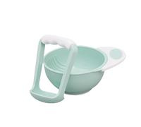 Bewinner Cucchiaio per Servire la Ciotola dello Schiacciapatate Tot con Grande capacità, Design con Impugnatura Antiscivolo, per Macinare Facilmente, Materiale in Polipropilene Resistente (GREEN)