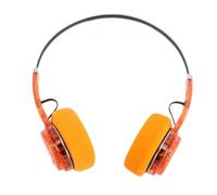 Bewinner Cuffie Bluetooth 6.0 On-ear Vintage retrò con Driver da 40 Mm, Bassi Potenti e Suono Ad Alta Risoluzione, Microfono Integrato, Batteria da 20 Ore, Leggere per Viaggi in Ufficio (Arancione