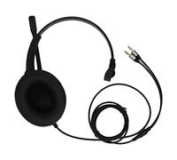 Bewinner Cuffie Cablate per PC e Laptop, Cuffie per Call Center con Microfono a Cancellazione di Rumore, Mono da 3,5 Mm, Comode e Plug-and-play