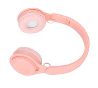 Bewinner Cuffie per Bambini per Ragazzi e Ragazze Auricolare Bluetooth 5.0 Sopra l'orecchio, Y08 Cuffie Stereo Pieghevoli con Microfono, Cablate e Wireless Regolabili per Bambini di età (PINK)