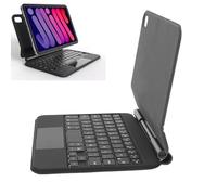 Bewinner Custodia con Tastiera per Mini 6 2021, Tastiera Touchpad Retroilluminata, Supporto Cantilever Galleggiante Magnetico con Trackpad Multitouch per Mini 8,3 Pollici 6a Generazione