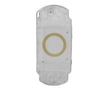 Bewinner Custodia di Ricambio per Set Completo di Alloggiamenti 1000 con Kit Pulsanti - Cover PC Nera Piastra Frontale Parti di Riparazione Console Durevoli (Trasparente)