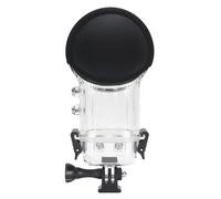 Bewinner Custodia per Immersione con Fotocamera, Alloggiamento a Prova D'acqua da 164 Piedi, Lente in Vetro Temperata Ottica per Fotografia Subacquea, Adattatore di Staffe di Montaggio