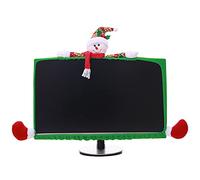 Bewinner Custodia per PC in Cartone Animato Decorato 3D da 19-27 Pollici, Custodia Protettiva per Computer Monitoe, Custodia Protettiva per Telaio (#2)