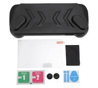 Bewinner Custodia Protettiva per ROG Ally X con Copertura Frontale Rimovibile, Protezione Schermo in Vetro Temperato, Kit di Accessori, Guscio Posteriore con Cavalletto Antiurto in TPU, Impugnatura