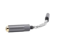 Bewinner CX31993 Adattatore Jack per Cuffie da Tipo C A 4,4 Mm, Dongle HiFi da USB C A, Mm da 384 KHz/32 Bit, Cavo Placcato Argento da 392 Fili, Adattatore HiFi da 600 Ω per A