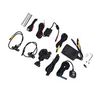 Bewinner Dash Cam per Moto Anteriore e Posteriore, DVR con Doppia Fotocamera 1080P con Schermo da 2", Registratore di Guida per Moto Impermeabile IP67 con Registrazione in per